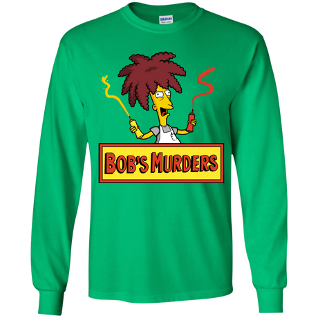 T-Shirts Irish Green / YS Bobs Murders Youth Long Sleeve T-Shirt