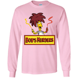T-Shirts Light Pink / YS Bobs Murders Youth Long Sleeve T-Shirt