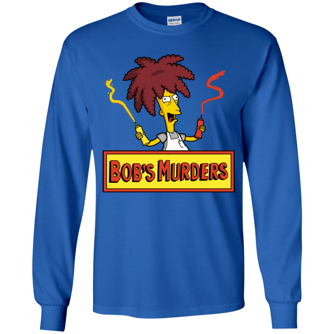 T-Shirts Royal / YS Bobs Murders Youth Long Sleeve T-Shirt