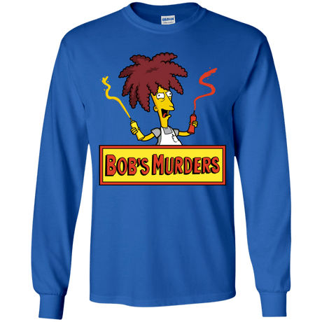 T-Shirts Royal / YS Bobs Murders Youth Long Sleeve T-Shirt