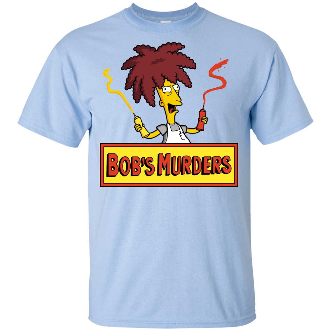 T-Shirts Light Blue / YXS Bobs Murders Youth T-Shirt