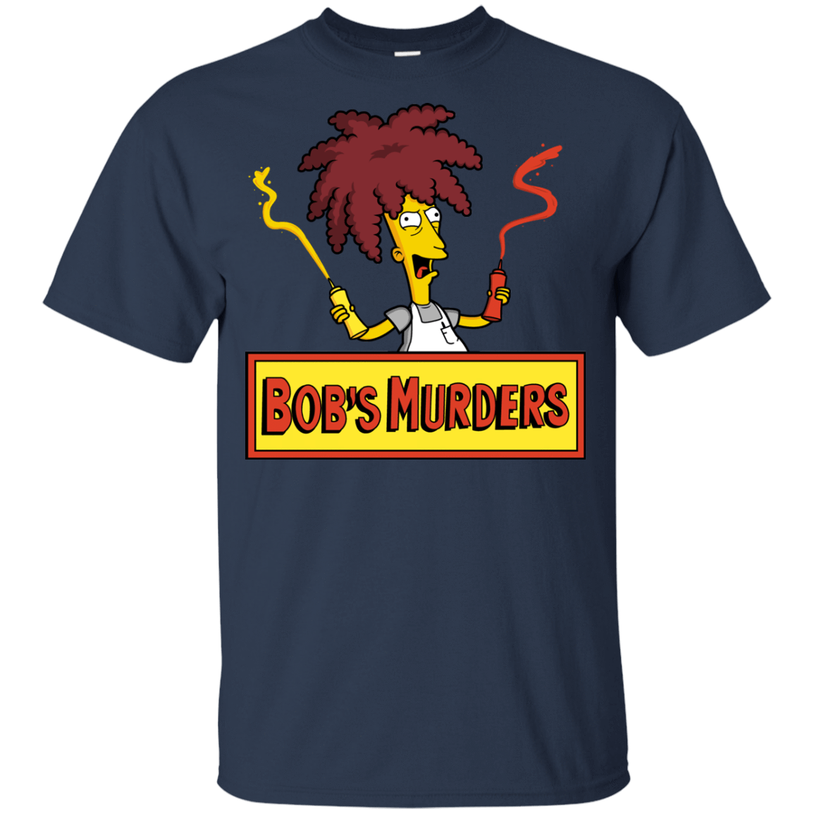 T-Shirts Navy / YXS Bobs Murders Youth T-Shirt