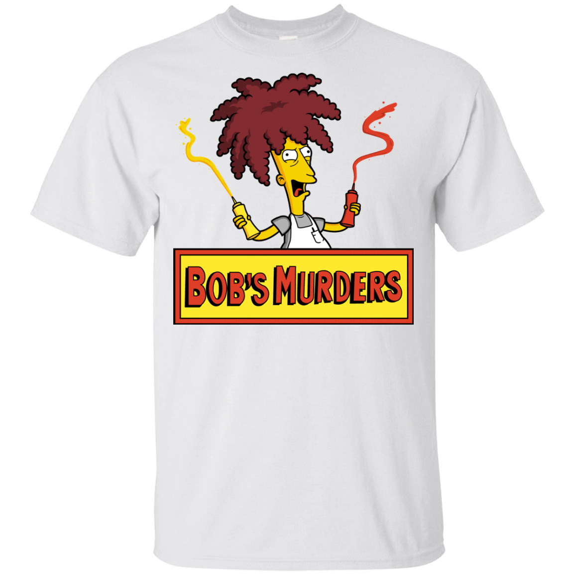 T-Shirts White / YXS Bobs Murders Youth T-Shirt