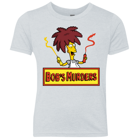 T-Shirts Heather White / YXS Bobs Murders Youth Triblend T-Shirt