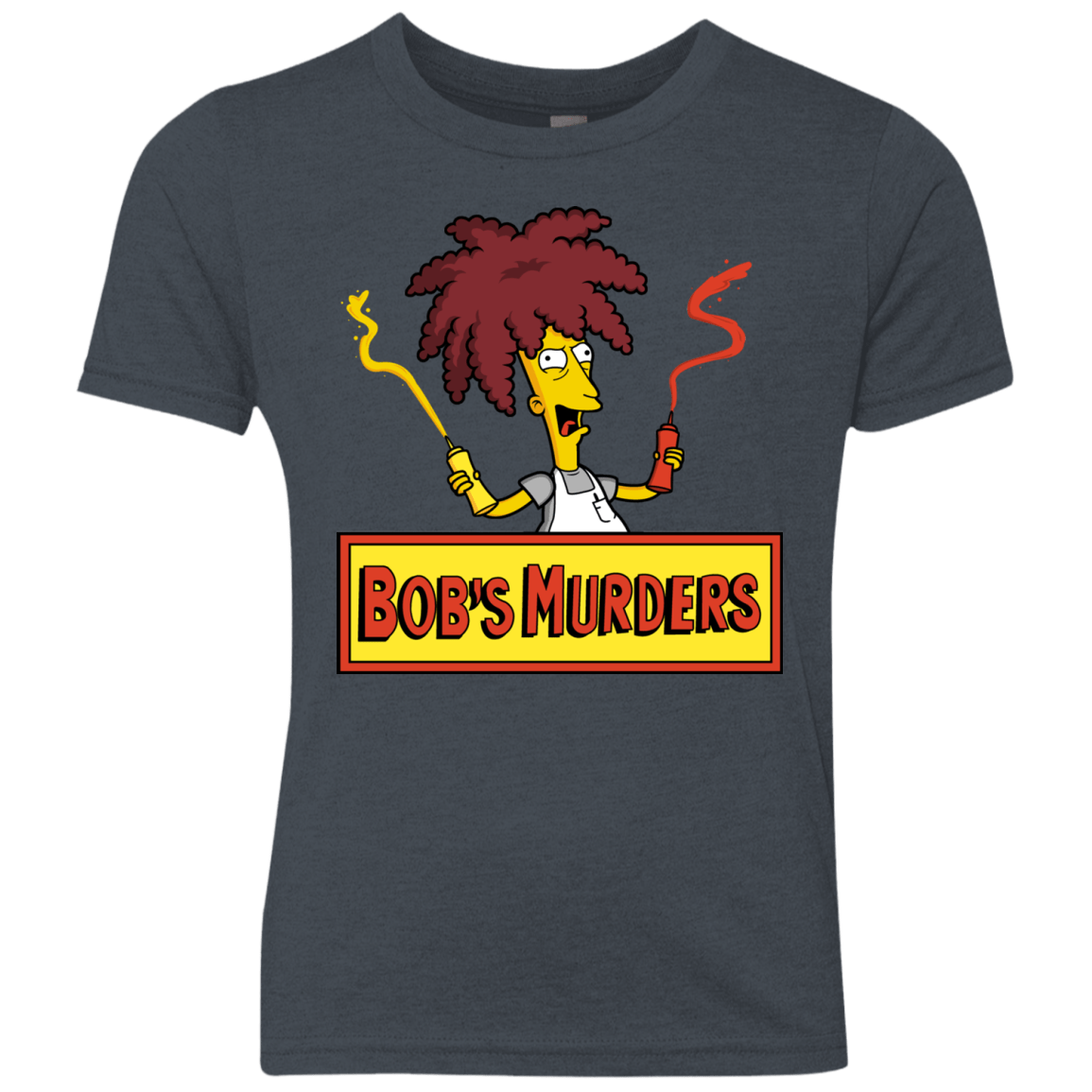 T-Shirts Vintage Navy / YXS Bobs Murders Youth Triblend T-Shirt