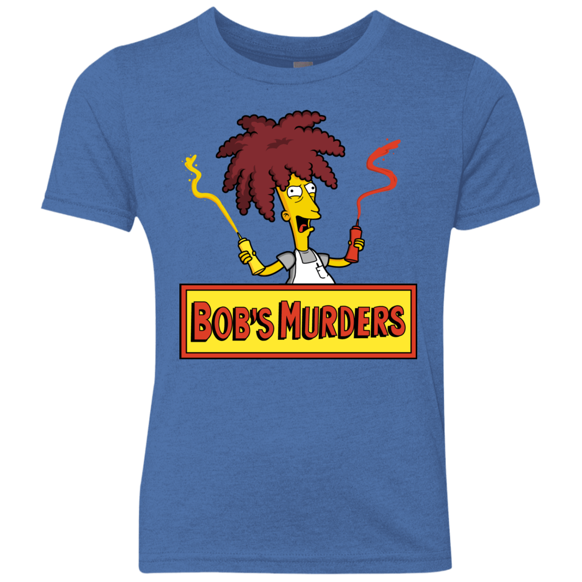 T-Shirts Vintage Royal / YXS Bobs Murders Youth Triblend T-Shirt
