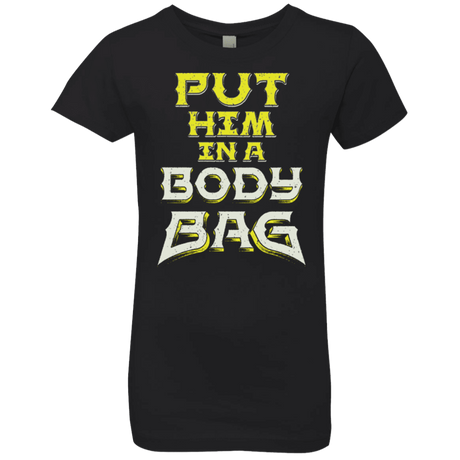 T-Shirts Black / YXS BODY BAG Girls Premium T-Shirt