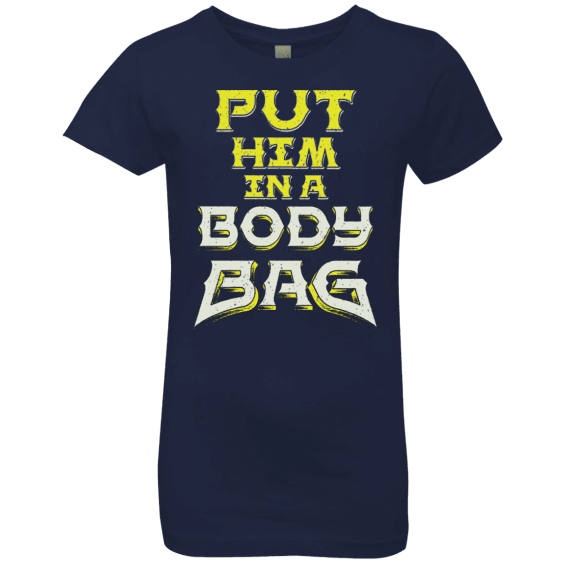 T-Shirts Midnight Navy / YXS BODY BAG Girls Premium T-Shirt