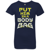 T-Shirts Midnight Navy / YXS BODY BAG Girls Premium T-Shirt