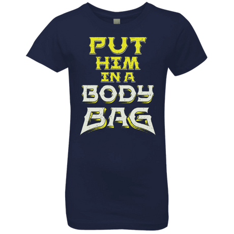 T-Shirts Midnight Navy / YXS BODY BAG Girls Premium T-Shirt