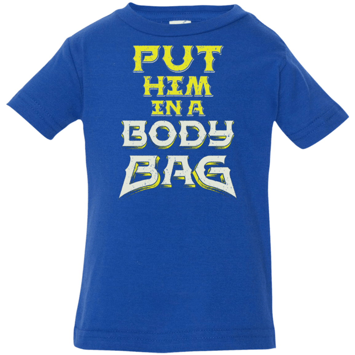 T-Shirts Royal / 6 Months BODY BAG Infant Premium T-Shirt