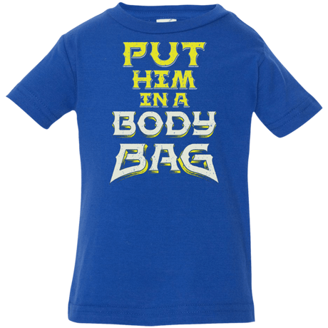T-Shirts Royal / 6 Months BODY BAG Infant Premium T-Shirt