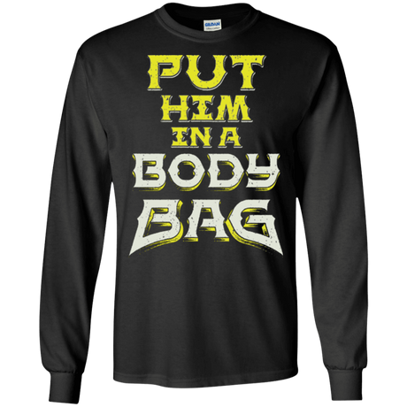 T-Shirts Black / S BODY BAG Men's Long Sleeve T-Shirt