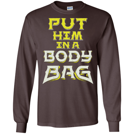 T-Shirts Dark Chocolate / S BODY BAG Men's Long Sleeve T-Shirt