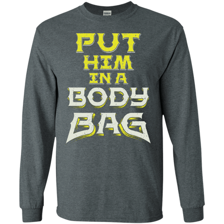 T-Shirts Dark Heather / S BODY BAG Men's Long Sleeve T-Shirt