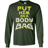 T-Shirts Forest Green / S BODY BAG Men's Long Sleeve T-Shirt
