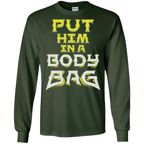 T-Shirts Forest Green / S BODY BAG Men's Long Sleeve T-Shirt