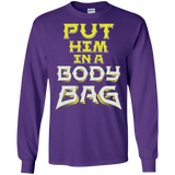 T-Shirts Purple / S BODY BAG Men's Long Sleeve T-Shirt