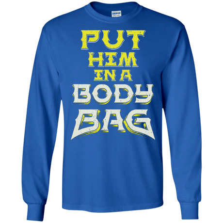 T-Shirts Royal / S BODY BAG Men's Long Sleeve T-Shirt