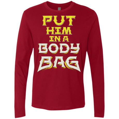 T-Shirts Cardinal / S BODY BAG Men's Premium Long Sleeve