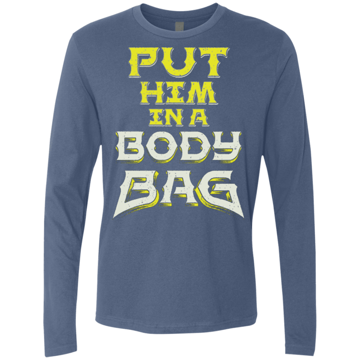 T-Shirts Indigo / S BODY BAG Men's Premium Long Sleeve