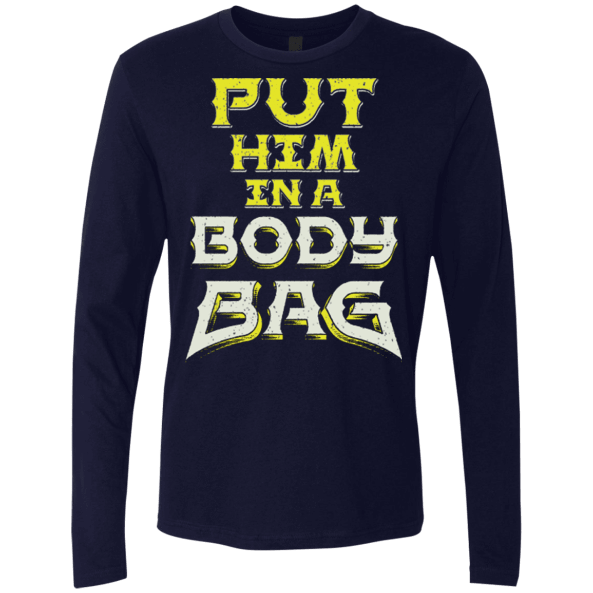 T-Shirts Midnight Navy / S BODY BAG Men's Premium Long Sleeve