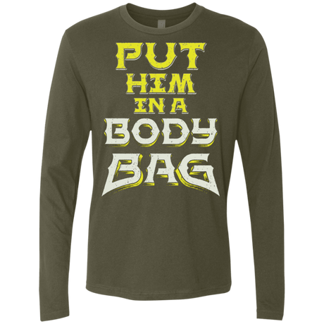 T-Shirts Military Green / S BODY BAG Men's Premium Long Sleeve
