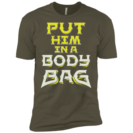 T-Shirts Military Green / X-Small BODY BAG Men's Premium T-Shirt