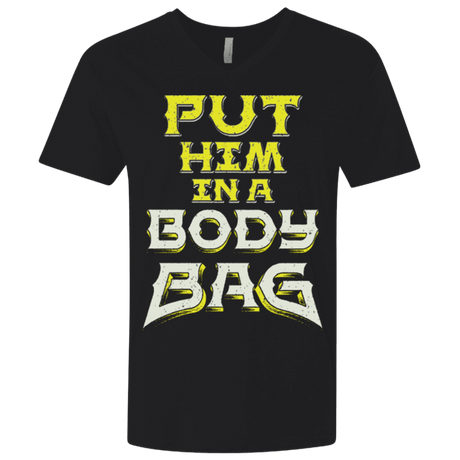 T-Shirts Black / X-Small BODY BAG Men's Premium V-Neck
