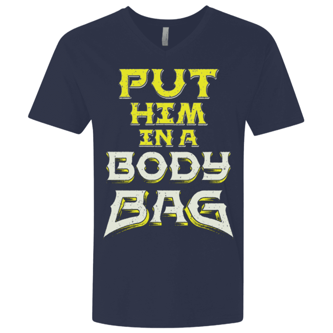 T-Shirts Midnight Navy / X-Small BODY BAG Men's Premium V-Neck