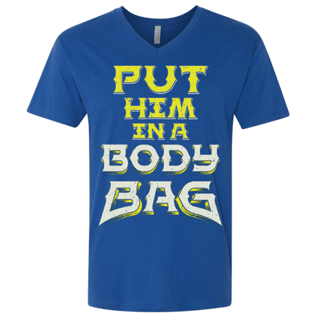 T-Shirts Royal / X-Small BODY BAG Men's Premium V-Neck