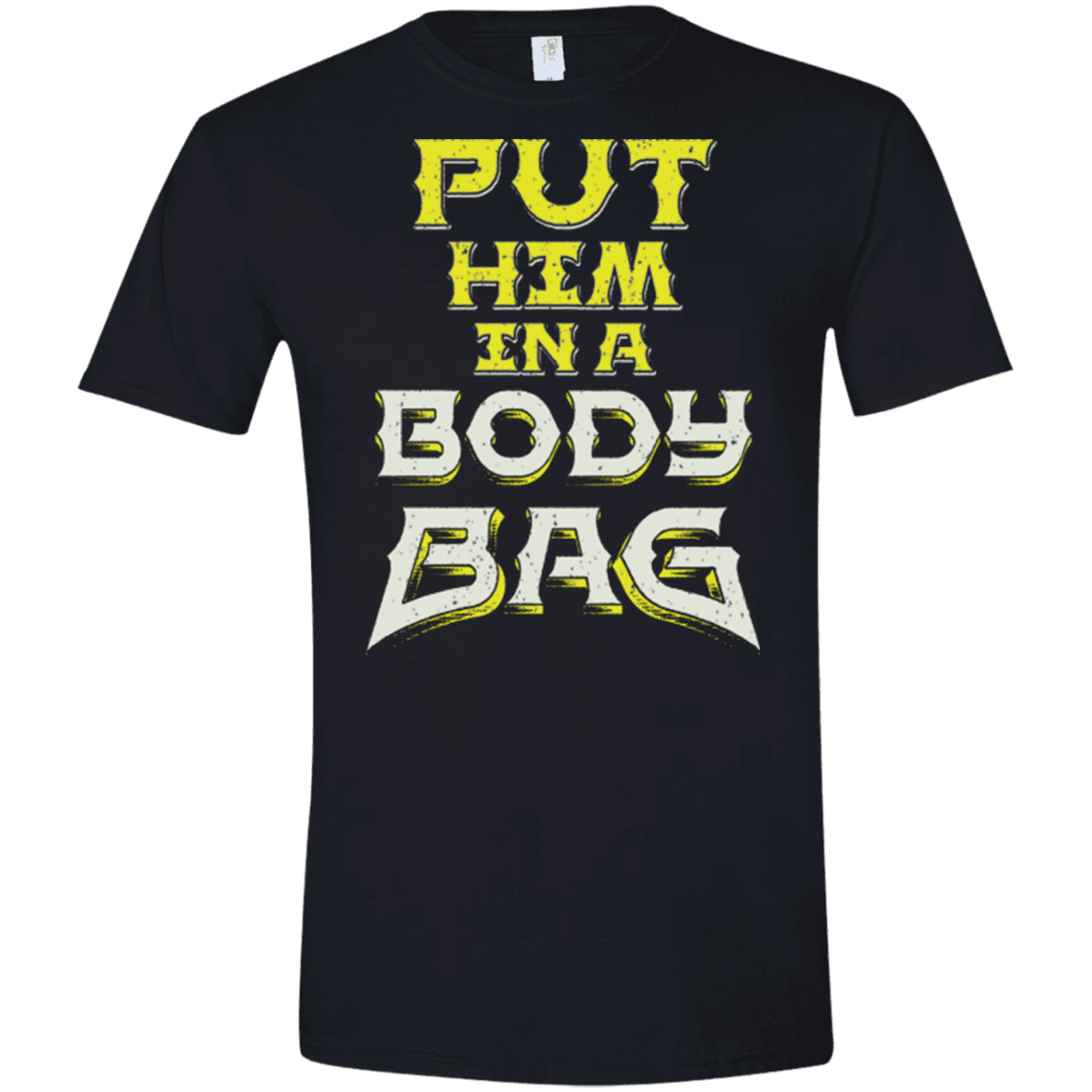 T-Shirts Black / X-Small BODY BAG Men's Semi-Fitted Softstyle