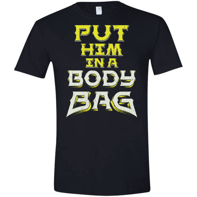 T-Shirts Black / X-Small BODY BAG Men's Semi-Fitted Softstyle