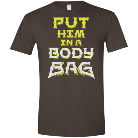 T-Shirts Dark Chocolate / S BODY BAG Men's Semi-Fitted Softstyle