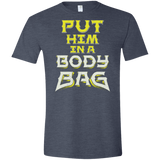T-Shirts Heather Navy / S BODY BAG Men's Semi-Fitted Softstyle