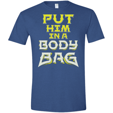 T-Shirts Heather Royal / X-Small BODY BAG Men's Semi-Fitted Softstyle