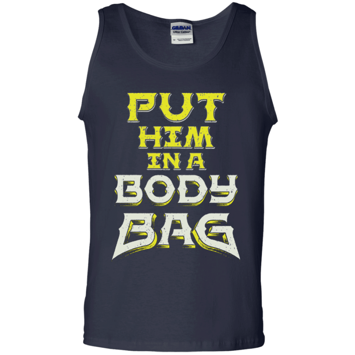 T-Shirts Navy / S BODY BAG Men's Tank Top