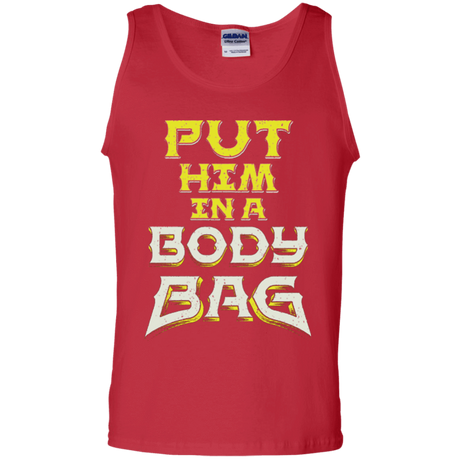 T-Shirts Red / S BODY BAG Men's Tank Top