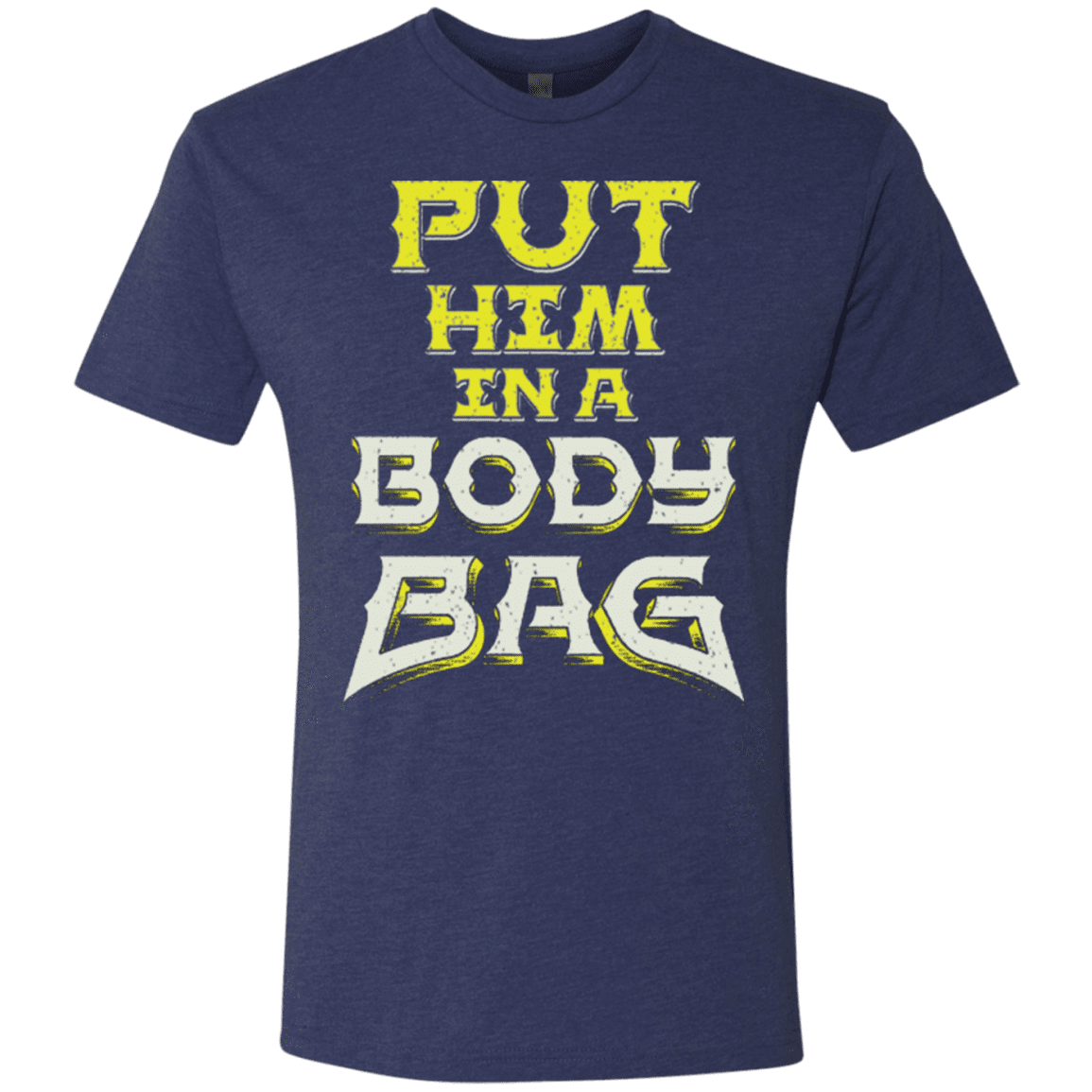 T-Shirts Vintage Navy / S BODY BAG Men's Triblend T-Shirt
