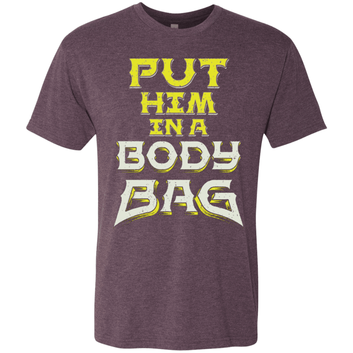 T-Shirts Vintage Purple / S BODY BAG Men's Triblend T-Shirt