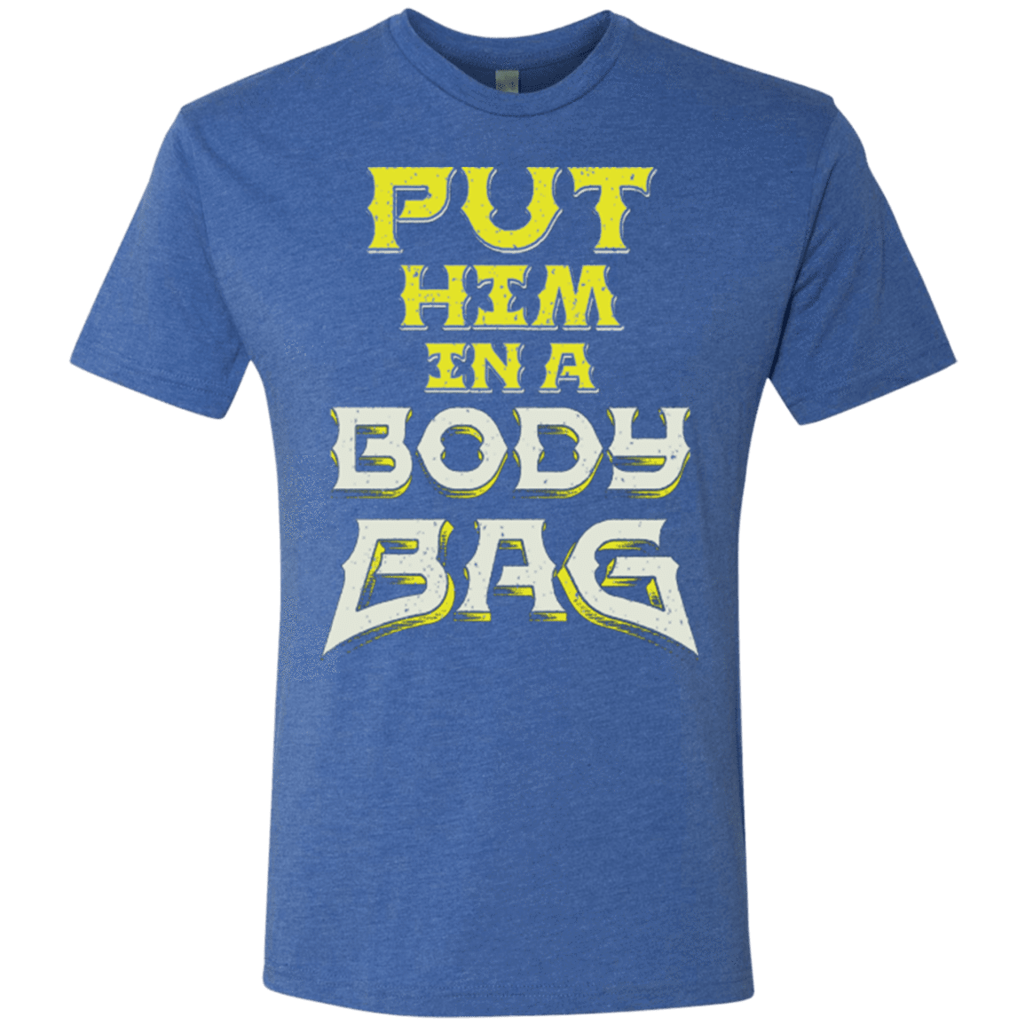 T-Shirts Vintage Royal / S BODY BAG Men's Triblend T-Shirt