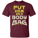 T-Shirts Maroon / S BODY BAG T-Shirt