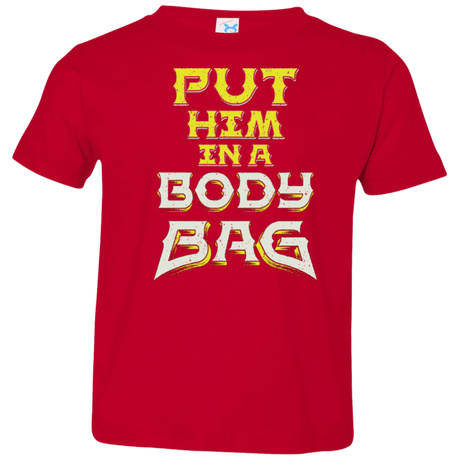 T-Shirts Red / 2T BODY BAG Toddler Premium T-Shirt