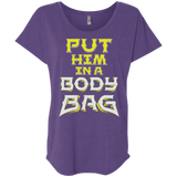 T-Shirts Purple Rush / X-Small BODY BAG Triblend Dolman Sleeve