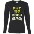 T-Shirts Black / S BODY BAG Women's Long Sleeve T-Shirt