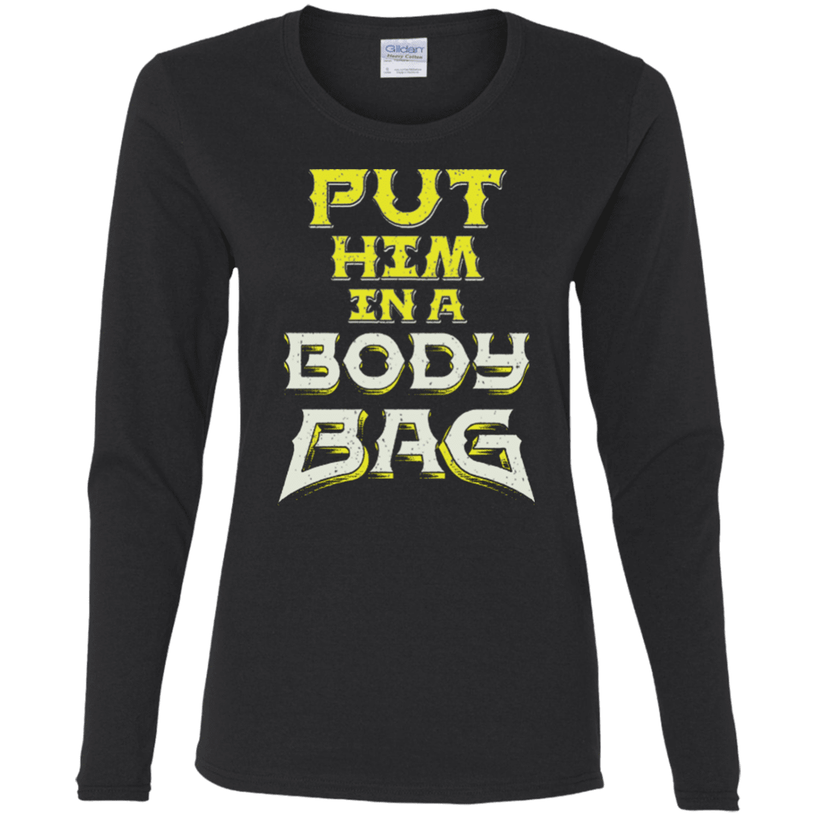 T-Shirts Black / S BODY BAG Women's Long Sleeve T-Shirt