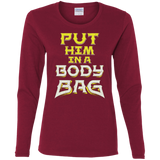 T-Shirts Cardinal / S BODY BAG Women's Long Sleeve T-Shirt