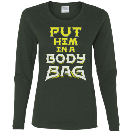 T-Shirts Forest / S BODY BAG Women's Long Sleeve T-Shirt