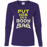 T-Shirts Purple / S BODY BAG Women's Long Sleeve T-Shirt