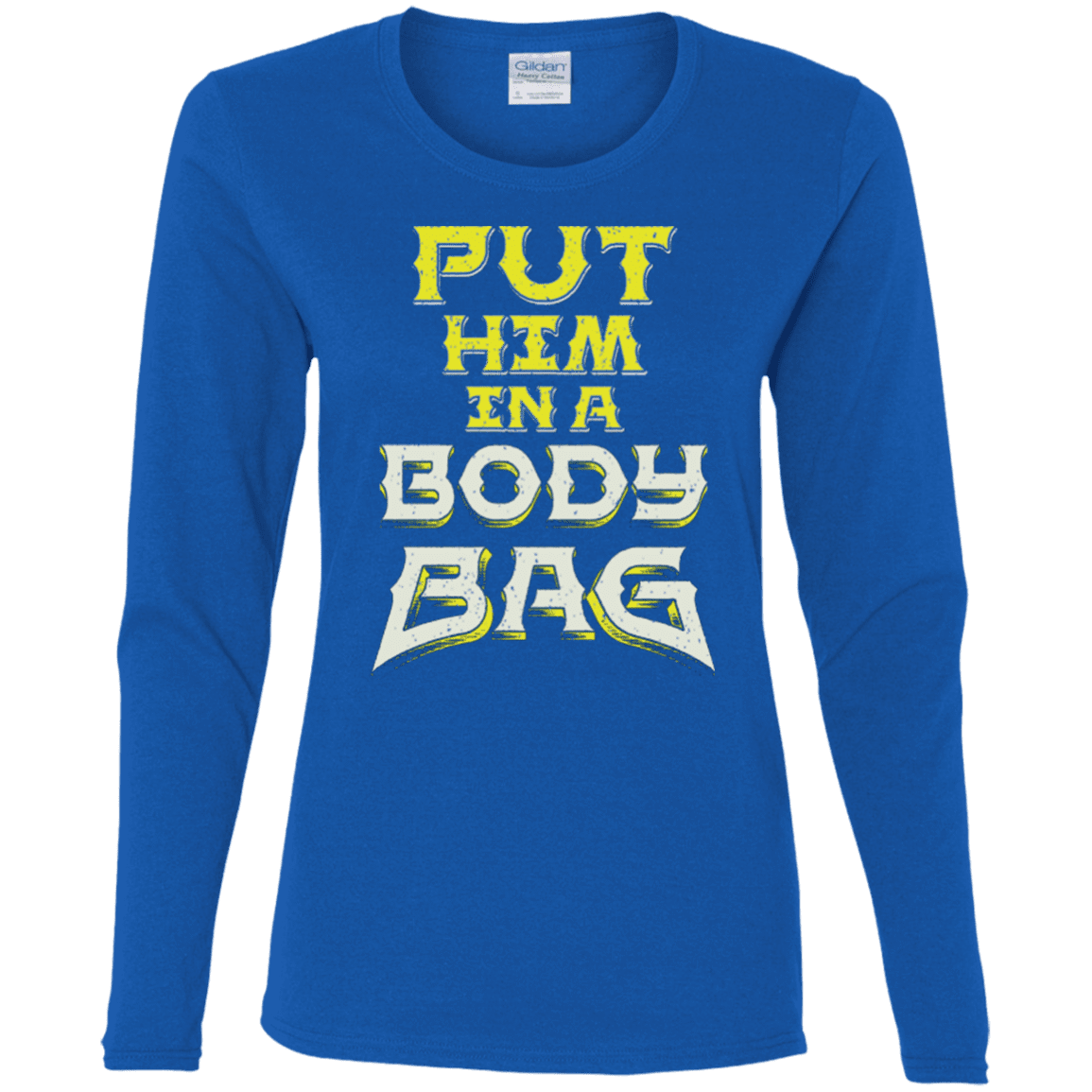 T-Shirts Royal / S BODY BAG Women's Long Sleeve T-Shirt